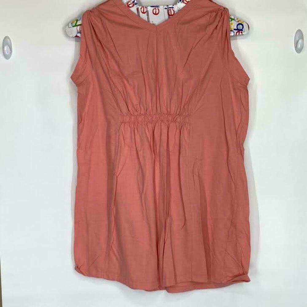 Woman Within Cinched Sleeveless Blouse Size 3X